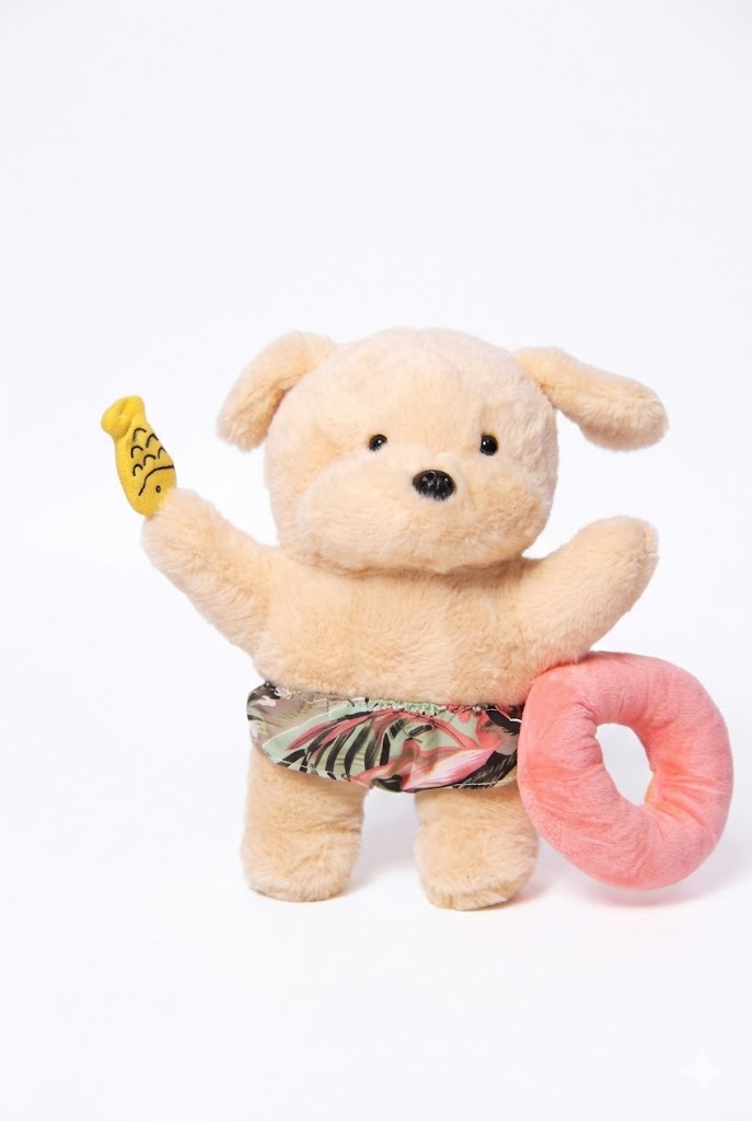 Sunny the surfer dog