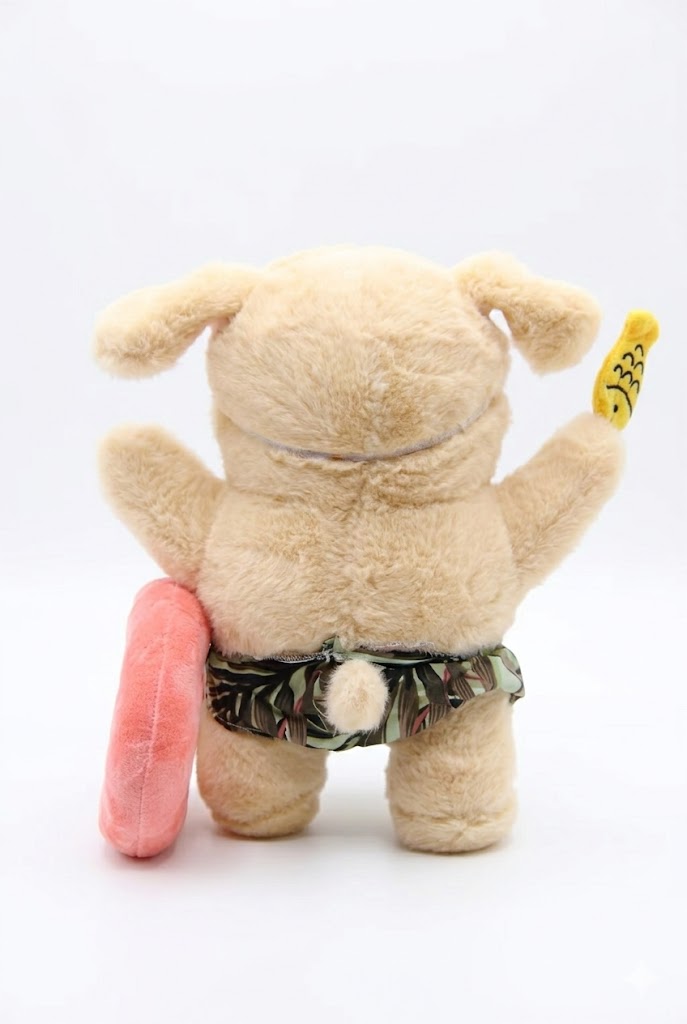 Sunny the surfer dog